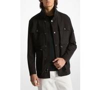 Michael Kors Four Pocket Utility Technical Zip Up Jacket In Black Taille: XL | Vestes légères Outlet | Homme | Le Noir