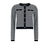 Michael Kors - Gilet En Maille Stretch Rayé - Femme - Pulls - Multicolore - Taille: 36 FR