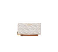 Michael Kors - Grand format Continental de voyage - Femme - Accessoires - Beige - Taille: ONE Size