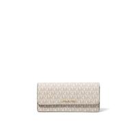 Michael Kors Grand portefeuille plat Jet Set, Vanille/gland, One Size, Grand portefeuille plat Jet Set