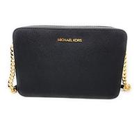 Michael Kors Grand sac à bandoulière East West Jet Set, Saffiano noir, No Size, 35t8gttc9l-noir