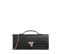 Michael Kors Hamilton Moderne Medium Sac porté épaule noir, cuir de vache grainé, femme