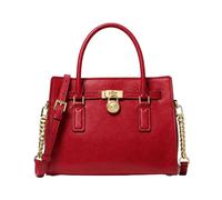 Michael Kors Sac à main Cuir Hamilton Moderne Rouge Profond