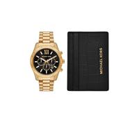 Michael Kors Homme Analogique Quartz Montre avec Bracelet en Acier Inoxydable MK9245SET