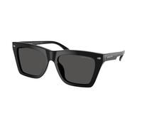 Michael Kors Homme Michael Kors MK2225U PEBBLE BEACH 300587 Lunettes de soleil Acétate Noir Gris Carré Normale