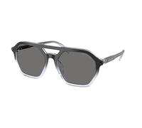 Michael Kors Homme Michael Kors MK2251U JACKSON HOLE 401381 Lunettes de soleil Acétate Noir Gris Pilote Polarisé