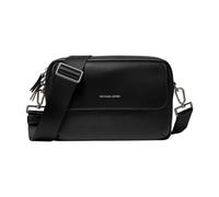 Michael Kors, Homme, Sacs, Noir, Taille: ONE Size Sac bandoulière Hudson en cuir grainé
