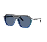 Michael Kors Homme Sunglass Jackson Hole - Couleur du Monture: Dégradé Gris, Couleur de Lentille: Bleu Uni