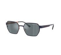 Michael Kors Homme Sunglass Madagascar - Couleur du Monture: Bleu marine, Couleur de Lentille: Gris