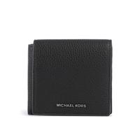 Michael Kors Hudson Portefeuille noir, cuir de vache grainé, homme