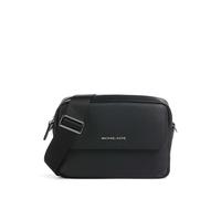 Michael Kors Hudson Sac bandoulière noir, cuir de vache grainé, homme