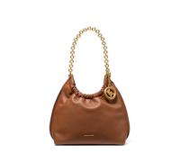 Michael Kors Indie - Sac porté épaule cuir Camel-Luggage 32S6A50C6L-230