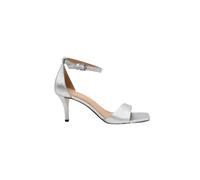 Michael Kors - Jaida Metallic Leather Sandal - Femme - Chaussures - Gris - Taille: 38 1/2 EU
