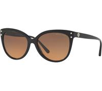 Michael Kors Jan Femmes Noir Arrondi Chat Eye Soleil - MK2045-317711-55