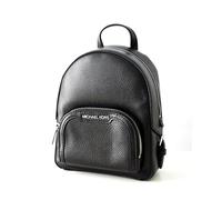 Michael Kors Jaycee XS Sac à dos convertible en cuir Noir 17,8 x 22,9 x 7,6 cm Taille M, Noir , Medium