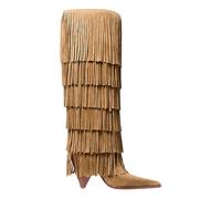 Michael Kors - Jayla High Boot - Femme - Chaussures - Beige - Taille: 36 EU