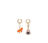 Michael Kors - Jessika Hoop Earrings - Femme - Accessoires - Multicolore - Taille: ONE Size