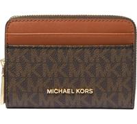 Michael Kors Jet Set Portefeuille brun foncé, femme