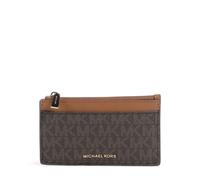 Michael Kors Jet Set Étui à cartes crédit brun foncé, femme