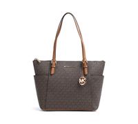 Michael Kors Jet Set Item Cabas brun foncé, femme