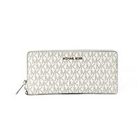 Michael Kors Jet Set Pochette de voyage pour femme, blanc (Vanille 2019.), Medium