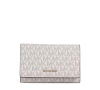 Michael Kors Jet Set Portefeuille blanc, synthétique, femme