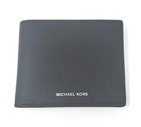 Michael Kors Jet Set Portefeuille fin pour homme dans une boîte cadeau, noir, noir, Slim Billfold