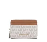Michael Kors Jet Set Portefeuille ivoire, toile, femme