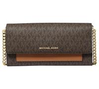 Michael Kors Jet Set Portefeuille moyen 2 en 1 sur chaîne Sac à bandoulière Marron/corn, taille unique