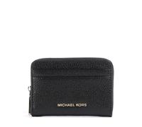 Michael Kors Jet Set Portefeuille noir, cuir grainé, femme