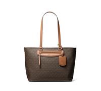 Michael Kors Jet Set Travail - Sac cabas logo MK Brun-Noisette 30S6GTVT2B-252