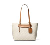 Michael Kors Jet Set Travail - Sac cabas logo MK Vanille-Noisette 30S6GTVT2B-149