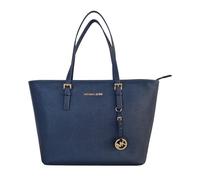 Michael Kors Jet Set Travel Large Logo Tote Bag (Navy)