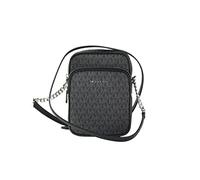 Michael Kors Jet Set Travel Sac à bandoulière avec logo, Taille M, noir, Medium