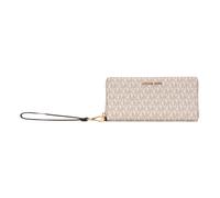 Michael Kors - Jet Set Travel Zip-Around Wallet - Femme - Sacs - Beige - Taille: ONE Size