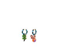 Michael Kors - Jover Hoop Earrings - Femme - Accessoires - Multicolore - Taille: ONE Size