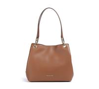 Michael Kors Kensington Large Sac fourre-tout marron, cuir de vache grainé, femme