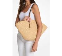 Michael Kors Large Fan Tote Nat/lugg Taille: OS | Sacs à main Outlet | Femme