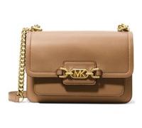 Michael Kors Leather Shoulder Bag With Chain Detail In Beige Taille: OS | Sacs en bandoulière Outlet | Femme | Marron