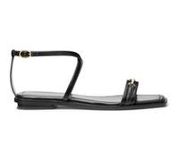 Michael Kors Lena Flat Sandal Black Taille: 38.5 | Sandales Outlet | Femme | Le Noir