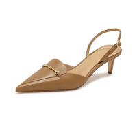 Michael Kors - Lena Sling Pump - Femme - Chaussures - Brun - Taille: 36 1/2 EU