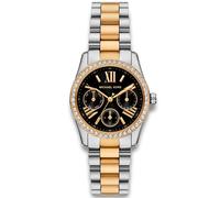 Michael Kors Montre Lexington pour Femme, Mouvement chronographe à Quartz avec Bracelet en Acier Inoxydable