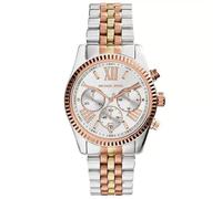Michael Kors Lexington MK5735 38 mm Boîtier Argenté en Acier, Bracelet...