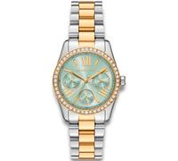 Michael Kors Lexington Femme Montre 34MM en Acier Inoxydable Bicolore, MK7609