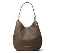 Michael Kors - Lillie Large Logo Shoulder Bag - Femme - Sacs - Brun - Taille: ONE Size