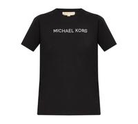 Michael Kors - T-Shirt Manica Corta - Femme - Tops - Noir - Taille: 38 FR