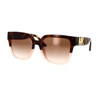 Michael Kors - Lunettes de soleil carrées avec verres roses - unisex - Accessoires - Brun - Taille: 54 MM
