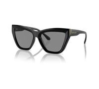 Michael Kors - Lunettes de Soleil Cat-Eye de Luxe Modèle Dubai - Femme - Accessoires - Noir - Taille: 57 MM