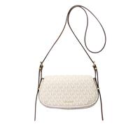 Michael Kors - Lydia Small Signature Logo Crossbody Bag - Femme - Sacs - Beige - Taille: ONE Size