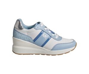 Michael Kors - Mabel Canvas Trainer - Femme - Chaussures - Bleu - Taille: 40 EU
